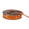 3/16" x 4yd. Metallic Orange Tinsel Twist Ribbon by Celebrate It® Halloween